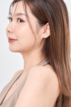 Ribbon Pave Earrings